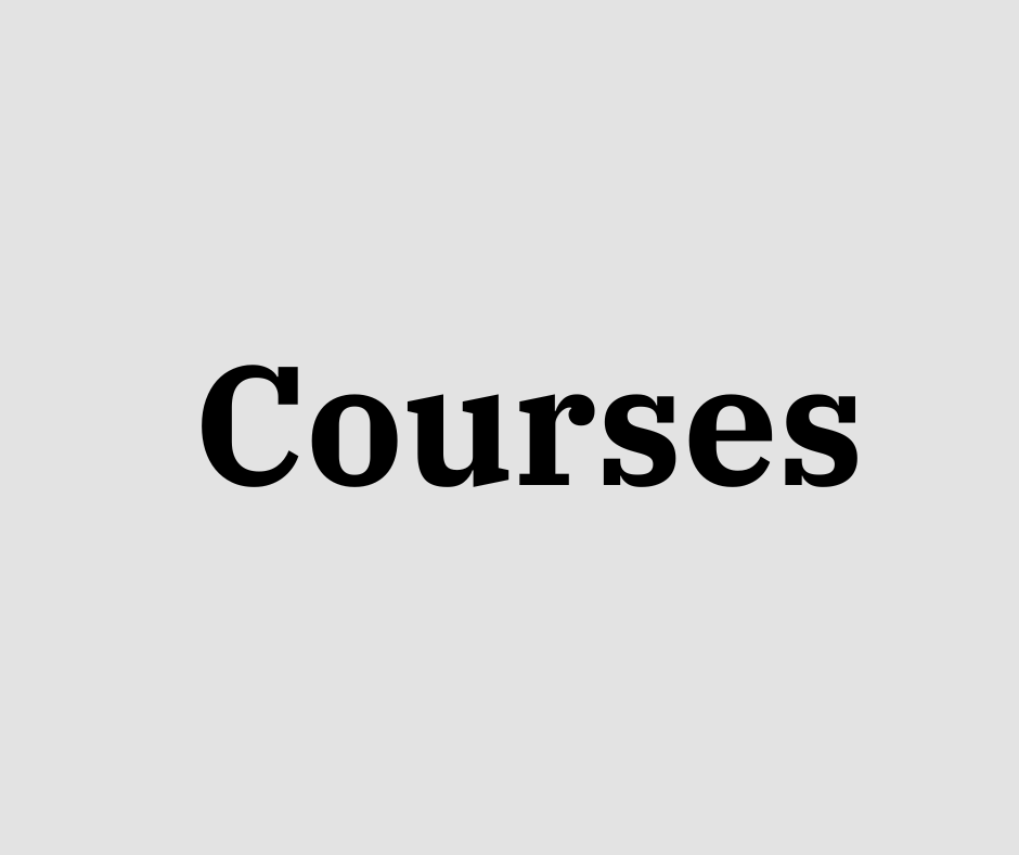 Courses